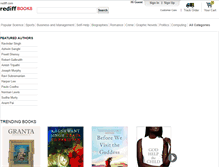 Tablet Screenshot of books.rediff.com