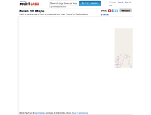 Tablet Screenshot of localnews.rediff.com