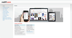 Desktop Screenshot of investor.rediff.com